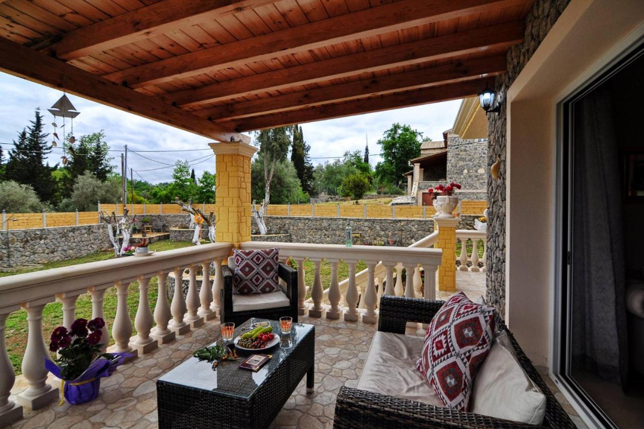 Villa Zoi Pelekas Bagian luar foto